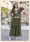 Gori By Kadlee Viscose Crepe Surat Kurti With Bottom Dupatta Wholesale Market
